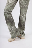 fade slit bootcut pants