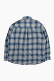 Raven washed check shirt