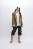 stud suede platform boots