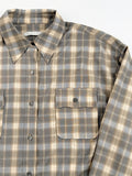 Western check over shirt