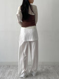 Weekly Tencel See-through Long Sleeve T-shirt