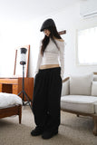 Modern Unbalance Shoulder Knit