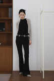 Washing Denim Eyelet Belt
