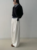 [Plan] Pintuck Daily V-Neck Knit