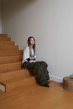 chalk cargo pants