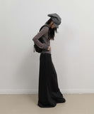 Asymmetric Mermaid Jersey Skirt