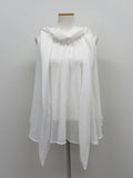 [Strap SET] Dite Chiffon Halter Neck Sleeveless Blouse