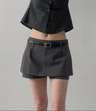 Solea Layered Skirt Pants