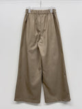 Wrap Banding Wide Slacks