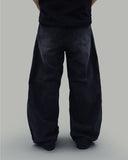 Ollic Wide Black Jeans