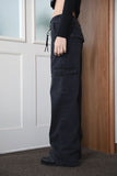 Leha pocket washed denim