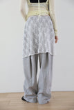 Izu back cut string pants