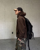 Brushed Overfit Corduroy Hoodie