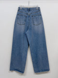 132 High-Waist Wide Denim Pants