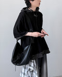 Crunch Layered Half Hoodie