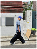 Click Carpenter Cotton Wide Pants