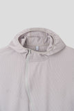 Light Curved Hooded Jacket