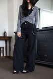 Selly Halter Wrap T-shirt