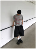 Kami CN Pintuck Keyring Bermuda Pants