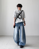 Bridge Curve Wide Denim