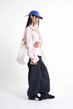 Max Wide Curved Twill Pants