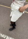 LACE BIKER PANTS