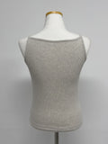 Minimal Square Ribbed Sleeveless