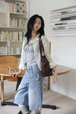 Enamel Big Shoulder Bag