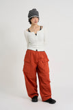 Scoop ribbed cardigan