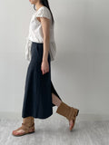 Folding Suede Open Toe Ankle Boots