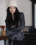 Beleu washing hood zip-up