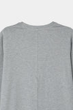 More crop long sleeve tee