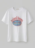 Mozz Crack Print Short Sleeve T-shirt