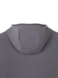 Grid Slash Zip Up
