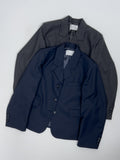 Back-button Single Loose-fit Short Jacket