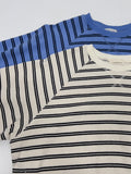 Stripe Raglan Loose Fit Sweatshirt