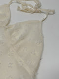 Flower See-through Halterneck Bustier
