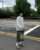 Summer see-through mesh knit
