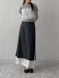 Organza Popo Layered Bustier