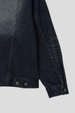 Melton Striped Denim Jacket