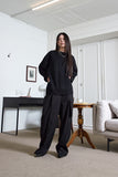 button belt slacks