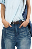 Classic Braided Leather Belt