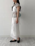 Rookie Chiffon Layered Bustier