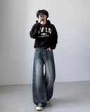 Gordon Crack Wide Denim