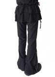 ZIP BOOTS-CUT PT