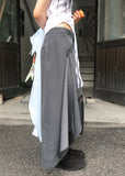 OVERLAY FOLD SKIRT