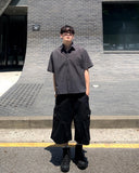 Nylon Cooling Crop Short Sleeve Shirt