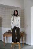 O-ring wrap slacks pants