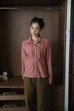 Annie Check Frill Shirt