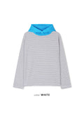 Jem Mix Striped Hooded Top